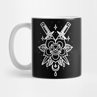 rose dagger Mug